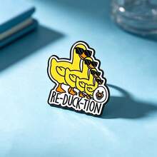 RE-DUCK-TION 珐琅胸针 时尚装饰胸针 领针 包包徽章 珠宝礼品 - 彩色 - 查看 1