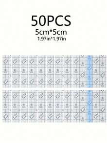 100pcs Waterproof Adhesive Bandages, Transparent Film Dressing Adhesive Bandages, Suitable For Shower, Swimming Protection And Tattoo Care - Multicolor - View 13