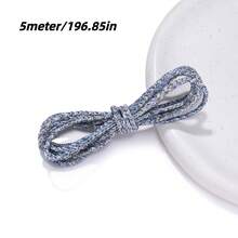 2/5meter Artificial Cotton Braided Cord Thread, 3mm DIY Beading Rope For Jewelry Making, Handmade Accessories - Braided Rope - View 18