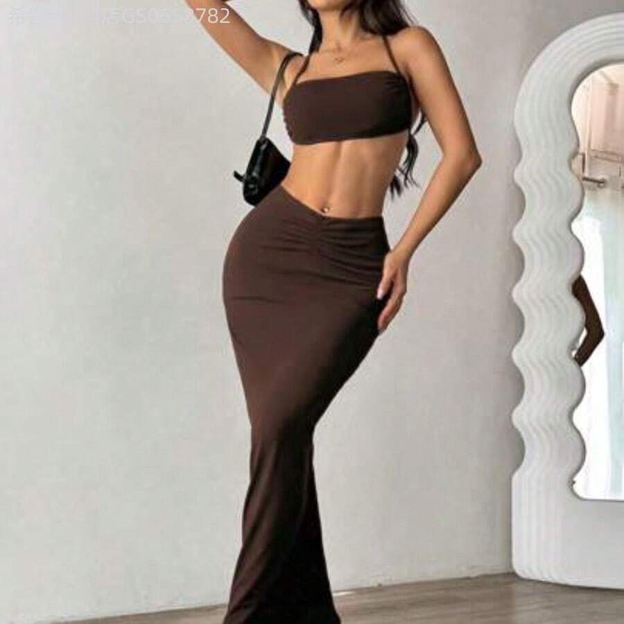 Women Blouses & Shirts - 全穀類咖啡 - 查看 1