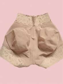 Colombian Slimming Shorts, Tummy Control And Butt Lift. Compression Underwear, Sportswear For Gym And Summer. Breathable, Seamless. Perfect Figure And Chic Style! - Apricot - View 2