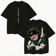 Camiseta Unisex Rock  100% Algodón – Tallas S a XXXL-M04 |       Estilo Anime y Streetwear - Negro - Ver 7