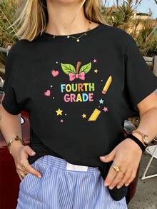 Women T-Shirts - Black - View 1