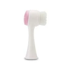 1 Soft Silicone Facial Cleansing Brush, Facial Exfoliating And Deep-Cleansing Pore Brush, Double-Sided Manual Massage Pore Cleansing Brush, For Massage, Beauty And Skincare Tools, Bathroom Gadgets, Bathroom Accessories. - Multicolor - View 14