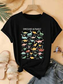 Women T-Shirts - Black - View 2