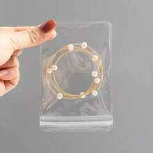 20/10/5pcs Transparent PVC Jewelry Bags Plastic Jewelry Storage Bags Transparent Ring Earring Packaging Anti-Oxidation Bags Small Zipper Lock Storage Bags Japanese Pill Bag Set Reusable Zipper Pill Bags Transparent Plastic Self-Sealing Travel Medicine Storage Bags With Slide Lock For Medicine And Small Items Japanese Jewelry Storage Roll – Reusable Zipper Jewelry Storage Bags - E - View 3