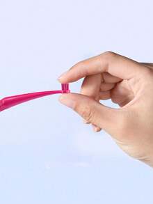 1pc Mini Round Head Soft Bristle Toothbrush For Adults, Small Head Clean Back Teeth, Individually Wrapped Daily Household Toothbrush - Multicolor - View 5