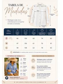 Linen Button-Down Shirt, Beach Cover-Up, Long Sleeves, Striped, Polyester, Button-Down, Vacation, Diary, Travel, Summer. - 棕色和白色 - 查看 4