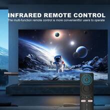 I96 D9 TV Stick, Ultra HD 4K UHD ATV, Equipped With [2GB RAM+16GB ROM], Dual-Band WiFi Voice Remote Assistant Built-In, Android ATV Driver Plug-And-Play Smart TV, Suitable For Android TV Stick, TV And Projector 4K HD Streaming Device - Black - View 5