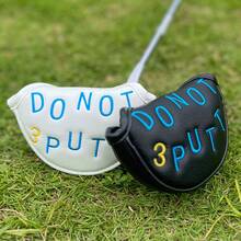 ​Sleek Minimalist Putter Head Cover - Protective Durable Gear For Golf Enthusiasts & Casual Players | Perfect For Practice Sessions & On-Course Matches - Multicolor - View 4