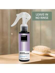 Leave-In Hair Spray Repair Dry Hair Mask Building Care For Damaged Hair No-Rinse Spray Smooths Frizz Shine Heat Protectant Frizz Control And Smoothing For Hair Shine-Enhancing Formula Lightweight And Travel Friendly For All Hair Types - 1 PCS - View 8