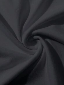 Camiseta básica para hombres, top versátil, ropa de verano para hombres - Gris Oscuro - Ver 5