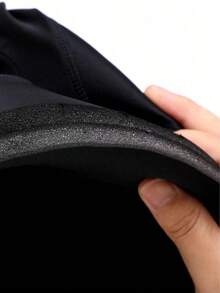 Shorts de fajas unicolor - Negro - Ver 7