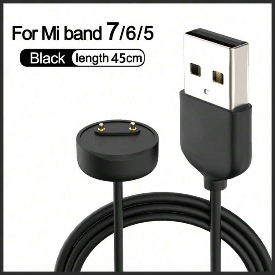Magnetic Charging Cable For Mi Band 5/6/7, Pure Copper Core, Smart Watch Charger For Mi Band 5/6 - View 1