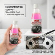 200ml Agente de Limpieza Profunda de Ruedas - Removedor de Polvo de Freno - pH Equilibrado, Apto para Ruedas de Aleación, Pintadas y con Recubrimiento Transparente - Limpieza Profunda, Fórmula Sin Ácido, Detallado Profesional de Automóviles, Deja tus Ruedas como Nuevas (100ml) - 100 ml - Ver 4