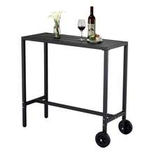 Outdoor Dining Tables - Black - View 1