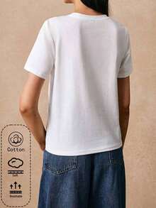 Women T-Shirts - Weiss - View 5