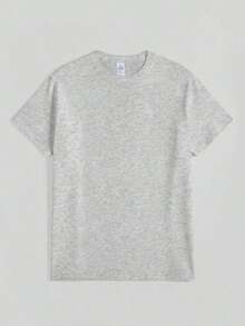 ALLSAINT London Japanese Streetwear T-Shirt, 100% Cotton, Casual, Comfortable, Durable, Unique Graphic Print, Double-Sided Print - 灰色 - 查看 3