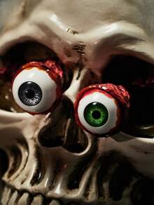 Movie-Quality Prop, Prank Toy, Horror Prop, Bloody Eyeball, Eye, Eyeball, Gag Gift, April Fool's Day Toy, Party Surprise Toy, Cheap, Photography And Special Effects, Excellent Scare Effect (Pupil Color Random) Halloween - Multicolor - View 3
