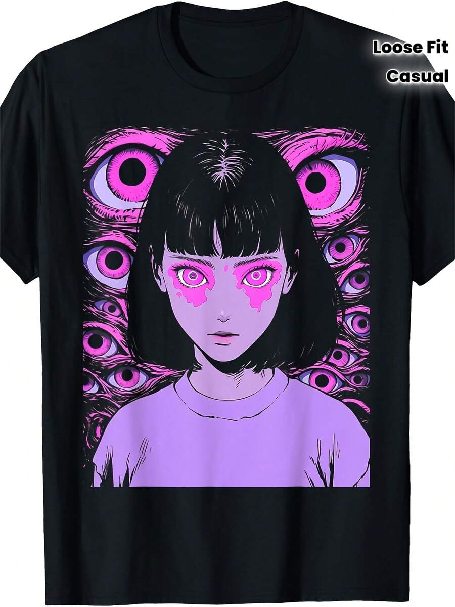 Men T-Shirts - Black - View 1