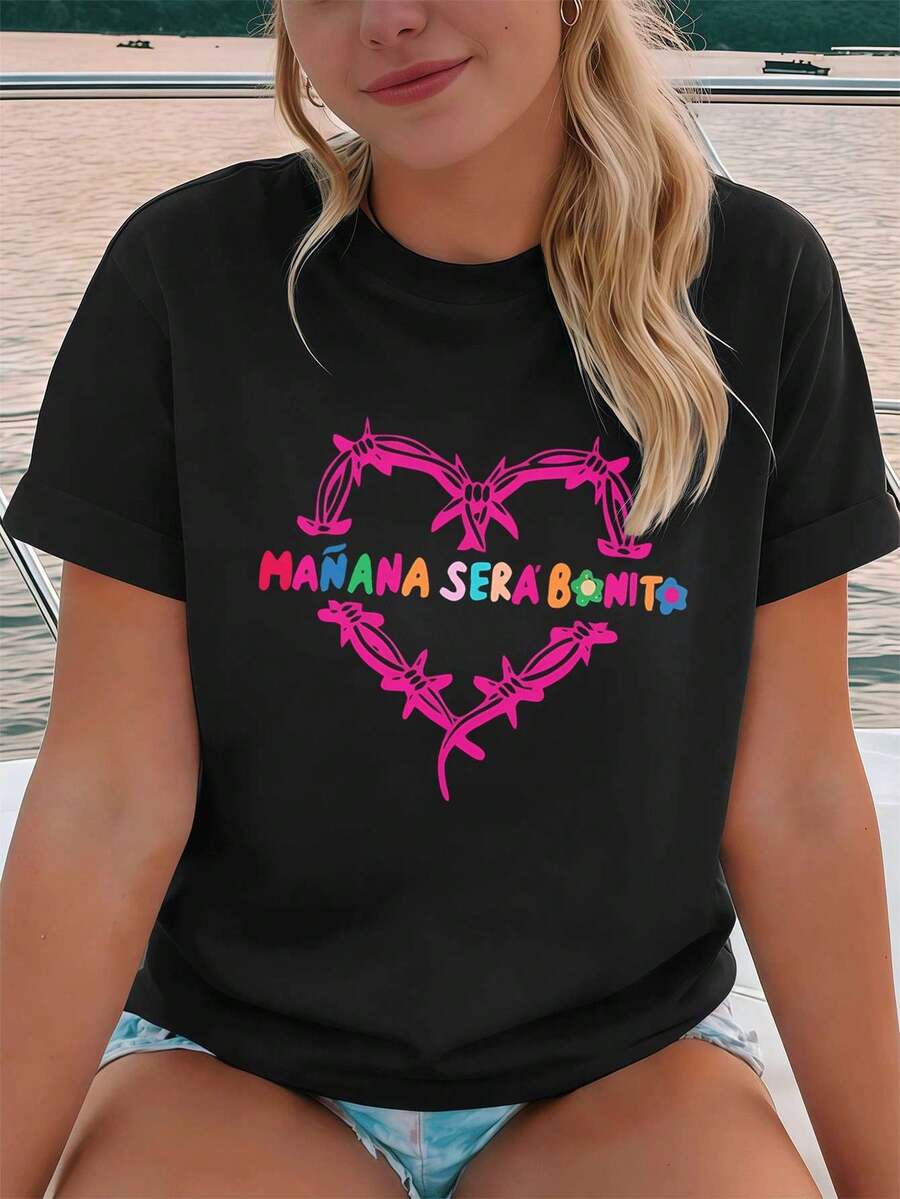 Kvinnor T-shirts - Svart - Visa 1