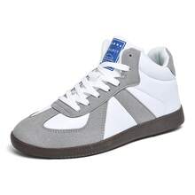 Zapatos casuales unisex, talla 36-45, zapatos casuales de mujer y zapatos deportivos de hombre, zapatos planos de suela blanda con cordones, zapatos cómodos y livianos de hombre para uso diario, de corte bajo,,,,,Nuevas zapatillas de entrenamiento alemanas para mujer, primavera 2026, zapatillas retro versátiles estilo  zapatillas deportivas blancas de suela gruesa, zapatillas casuales, zapatillas para hombre. - 158-8 Lima blanca - Ver 2