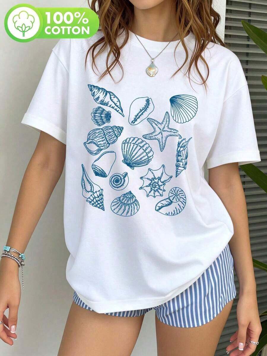 Women T-Shirts - White - View 1