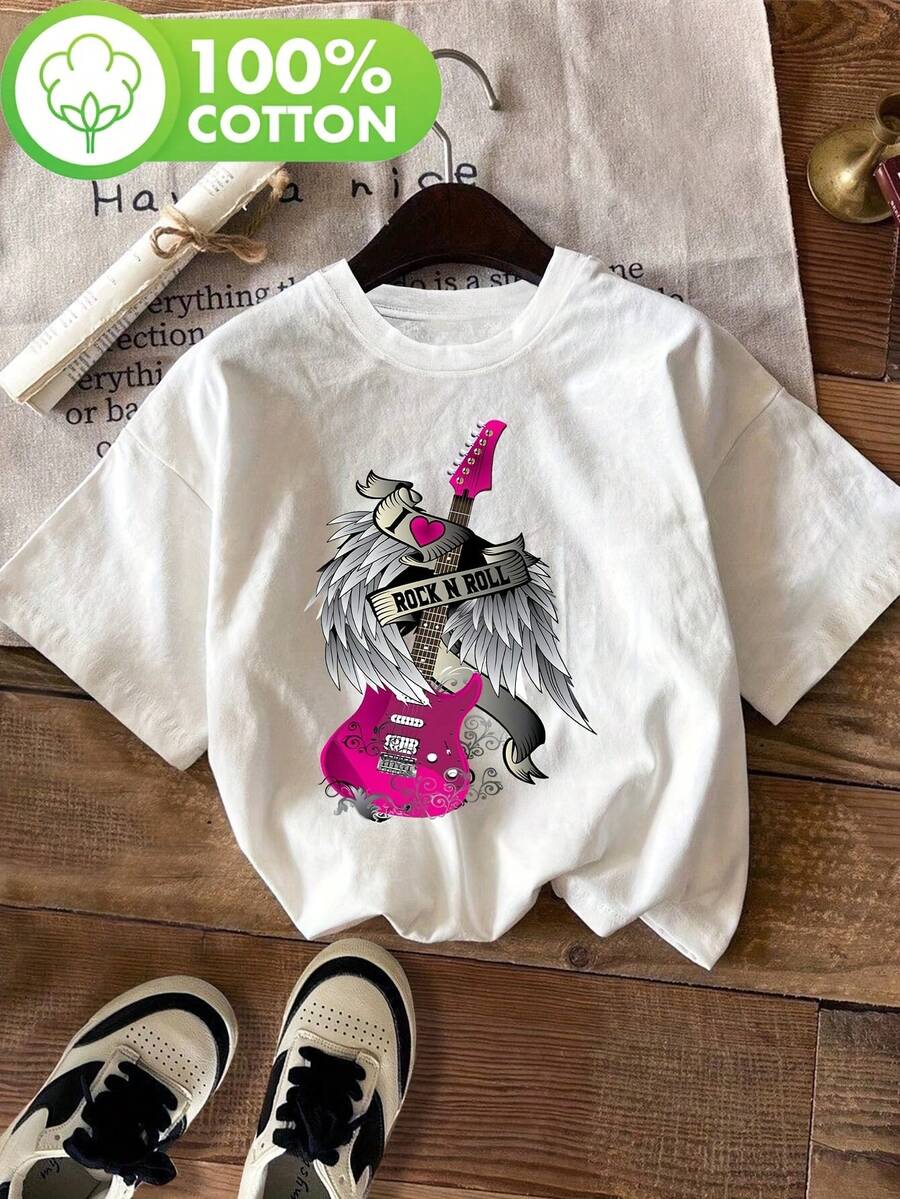 Camiseta de mujer para primavera y verano - Blanco - Ver 1