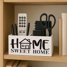 Open Storage Box, Desk Organizer Box, Cozy Home Decor, Suitable For Living Room Tabletop Clutter And Tool Storage - Multicolor - View 4