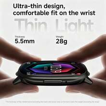 Smart Watch, 1.73" Large AMOLED Display Smartwatch With Heart Rate Monitor, 100 Sport Modes, Sleep Tracker, Remote Camera, Step Counter, Music Control - Silicone Strap For Women Men - View 8