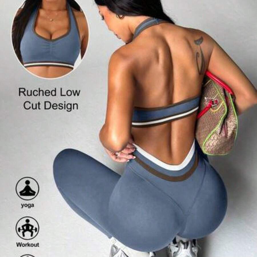 Women Unitards - Blue Mist - View 1