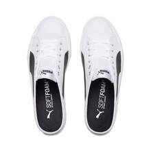 Puma 女士舒适运动帆布鞋，春夏款 - 白色-黑色 - 查看 5
