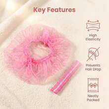 100pcs Disposable Grafting Eyelash Cap,Beauty Care Hats,Hat For Eyebrow And Lip Tattoo,Face Care Hat,Cosmetic Hats,Can Be Used For Eyelash Extensions/Embroidery/Makeup/Facials - Multicolor - View 7