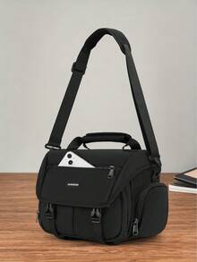 Bolsa para cámara, adecuada para fotógrafos de cámaras DSLR/SLR/sin espejo, bolsa de hombro impermeable para cámara pequeña con soporte para trípode y cubierta contra la lluvia, adecuada para / - Multicolor - Ver 2