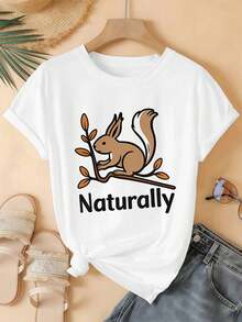 Women T-Shirts - White - View 2