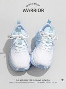WARRIOR 1双运动型低帮网面运动鞋 - 淺藍色 - 查看 5