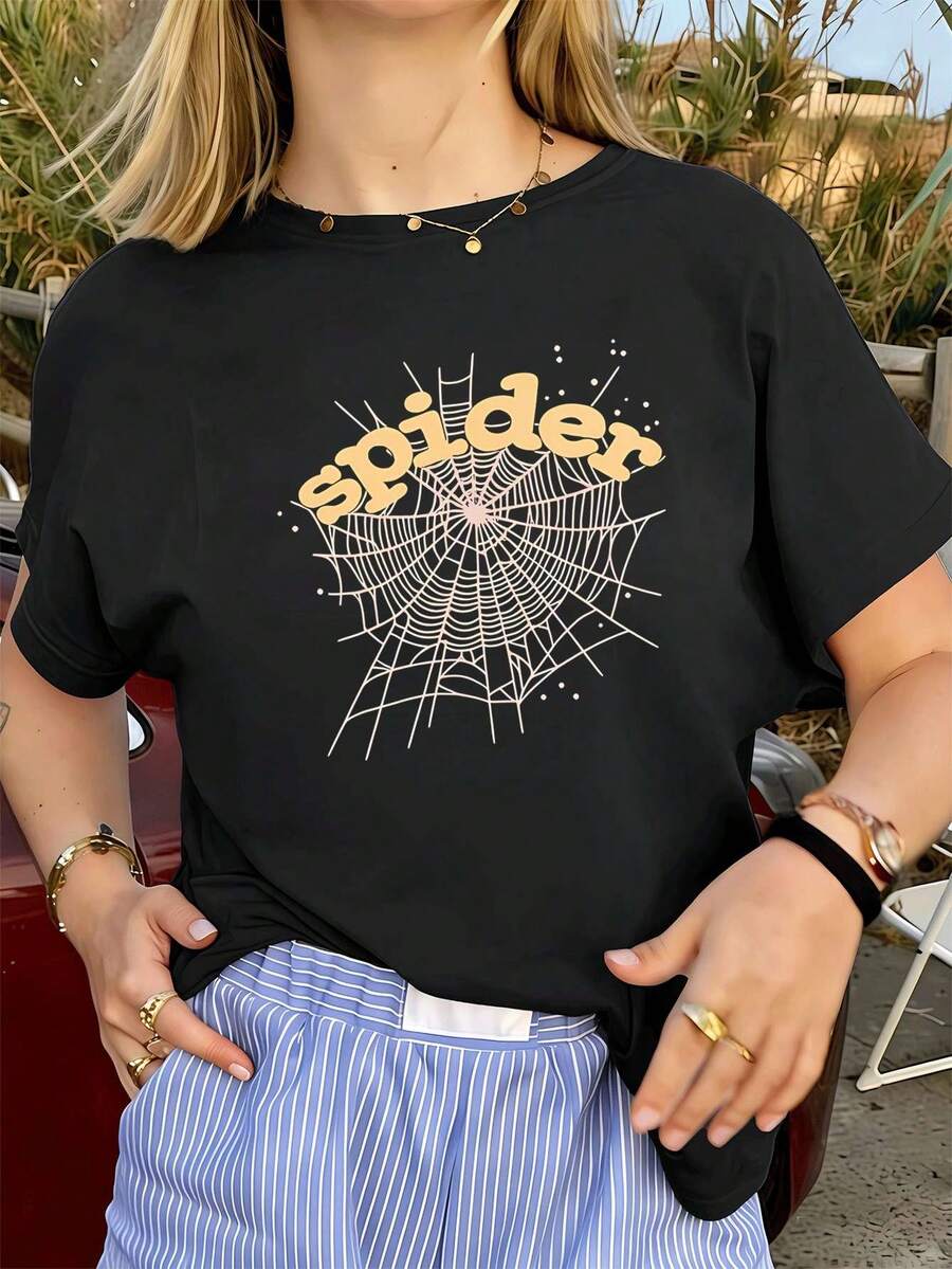 Women T-Shirts - Black - View 1