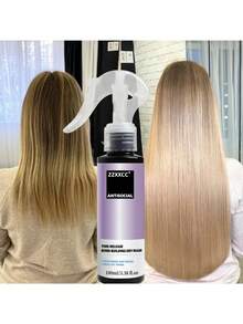 Leave-In Hair Spray Repair Dry Hair Mask Building Care For Damaged Hair No-Rinse Spray Smooths Frizz Shine Heat Protectant Frizz Control And Smoothing For Hair Shine-Enhancing Formula Lightweight And Travel Friendly For All Hair Types - 1 PCS - View 2