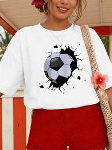 Kvinnor T-shirts - Vitt - Visa 1