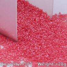 Approx. 1300pcs 2.5mm Multicolor Cream Machine-Embroidered Glass Seed Beads, Handmade Beading DIY Jewelry Accessories For Bracelets And Necklaces - DIY Glass Beads - View 8