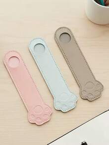 1 hộp đựng bút bằng da PU hình bàn chân chó, bao đựng bút bằng da PU cho học sinh, vỏ bảo vệ bút chì và bút bi, túi đựng bút sáng tạo, túi đựng văn phòng phẩm, đồ dùng học tập. - nhiều màu - Xem 3