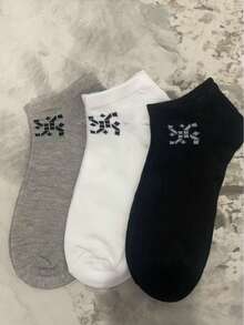 9雙黑白灰3色中性船襪 吸汗透氣 極簡舒適 適合日常穿著 1/3/5/6/10/20/30雙 - 彩色 - 查看 5