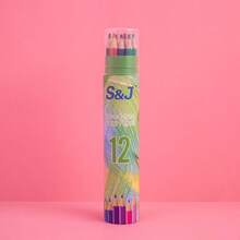 Oil-Based Colored Pencil Set 12/18/24/36/48 Colors Student Drawing 18 Colors 24 Colors 36 Colors Pencil Coloring Bucket Pack Colored Pencils Back To School Season Essential - Multicolor - View 9