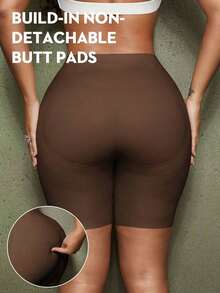 TIN Women's Shapewear Lifter With Abdominal And Buttock Control, Seamless Micro-Sculpted Design, Creates A Natural Lifted Buttocks Effect - Coklat - View 9