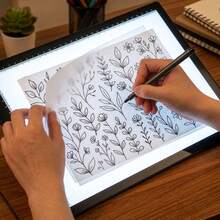 Art Tracing Board - Ideal For Sketching, Animation, Tattoo Transfer, And Diamond Painting - Black - View 5