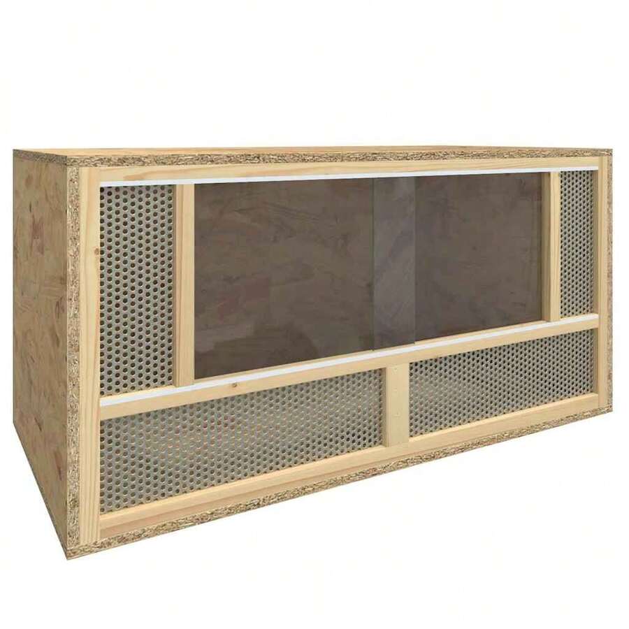 Plywood Terrarium 80x40x40 Cm - Multicolor - View 1