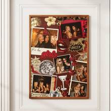 1 Personalized Photo Collage Template, Suitable For Friends Custom Poster, Custom Wall Art, Sisters Photo Album Poster Template Image Customization, Perfect Gift For Friends Customizable Item - Multicolor - View 9