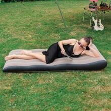 Air Mattress Thickened Ultralight Sleeping Pad For Camping Hiking Warm Portable Outdoor Inflatable Mattress - Multicolor - View 9