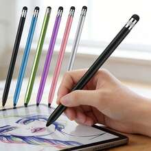 2-In-1 Dual Tip Capacitive Stylus Pen, High Sensitivity Universal Touch Screen Pen With 2 Extra Replaceable Soft Rubber Tips, Battery-Free Non-Electronic Stylus For IPhone, Android Phones, Tablets, Basic Click&Draw Only, No Pressure Sensitivity - View 11