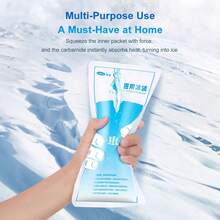Cofoe Reusable Ice Bag, Leak-Resistant Cold Compress Pack For Sports, Travel And Daily Care, Multiple Sizes Available - View 3